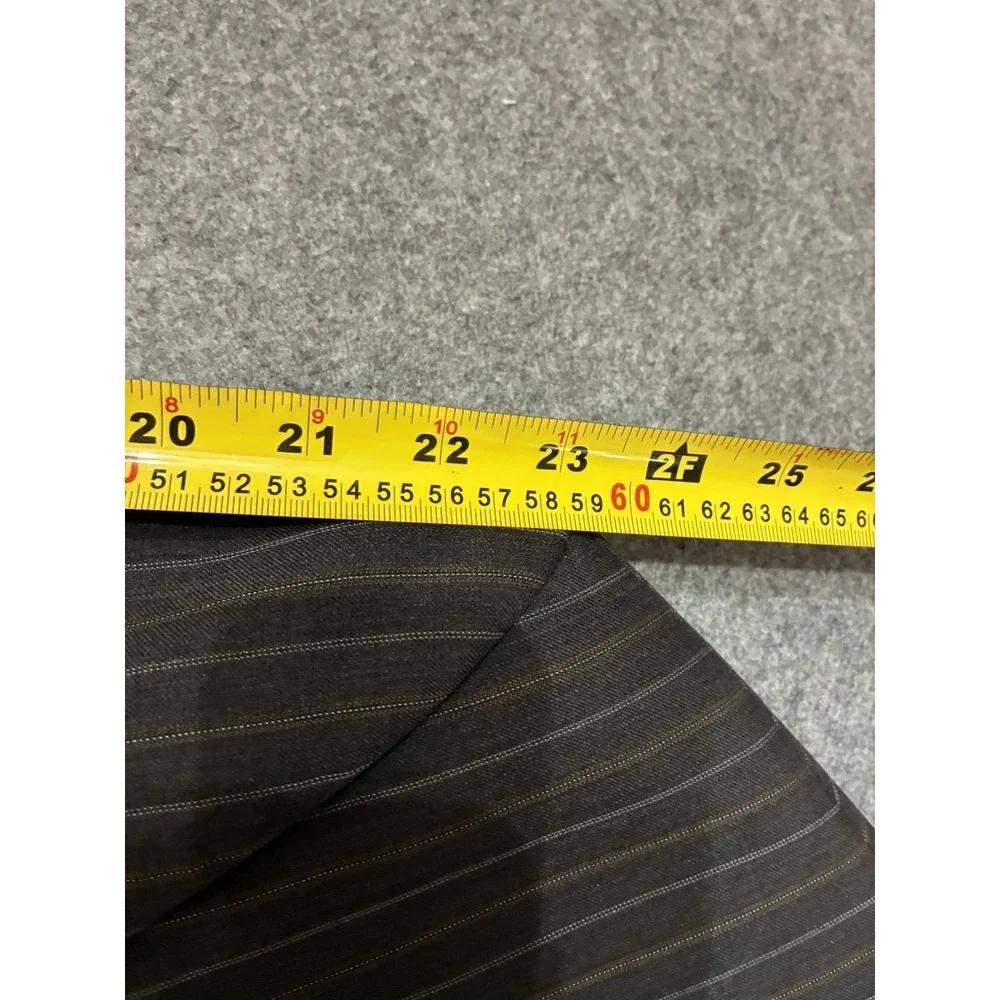 Lauren Polo Ralph Lauren 46S Gray Pinstripe 100% Wool Blazer Sport Coat Jacket
